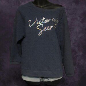 VS Slouchy Sequin Sweater Top